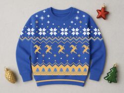 UMFG Jólapeysa Litrík