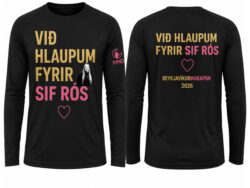 sif Dryfit Við hlaupum fyrir Sif Rós - Hlaupabolur langerma